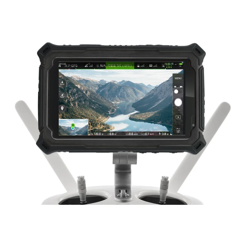 MX71 7Inch Drone Industrial Rugged Tablets High Brightness Android 8GB+128GB 10000mAh Waterproof Grade Magnetic Remote Holder