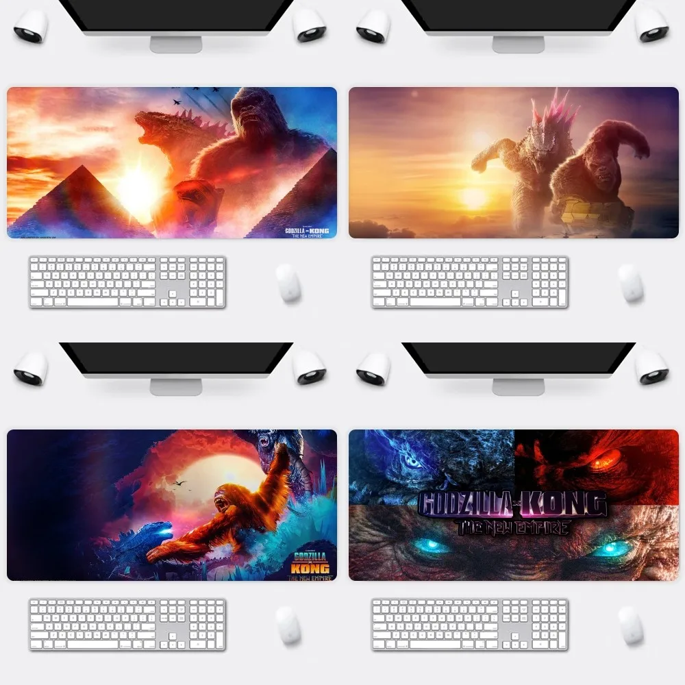 Movie G-Godzilla X Kong New Empire B H Mousepad Office Large Small Mouse Pc Computer Game Keyboard Tappetino Antiscivolo In Gomma Grande