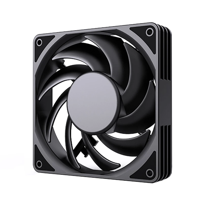 Bykski-poderoso Ventilador Pwm para Caixa do Computador Radiador de Alto Fluxo Cooler Master Max 3000rpm Dois Rolamentos de Esferas 120cm 4pin Cf-ap3000ex-x - Imagem 2