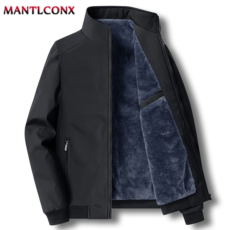 L-3XL Thermal Warm Luxury Men's Winter Jacket Windbreak Men's