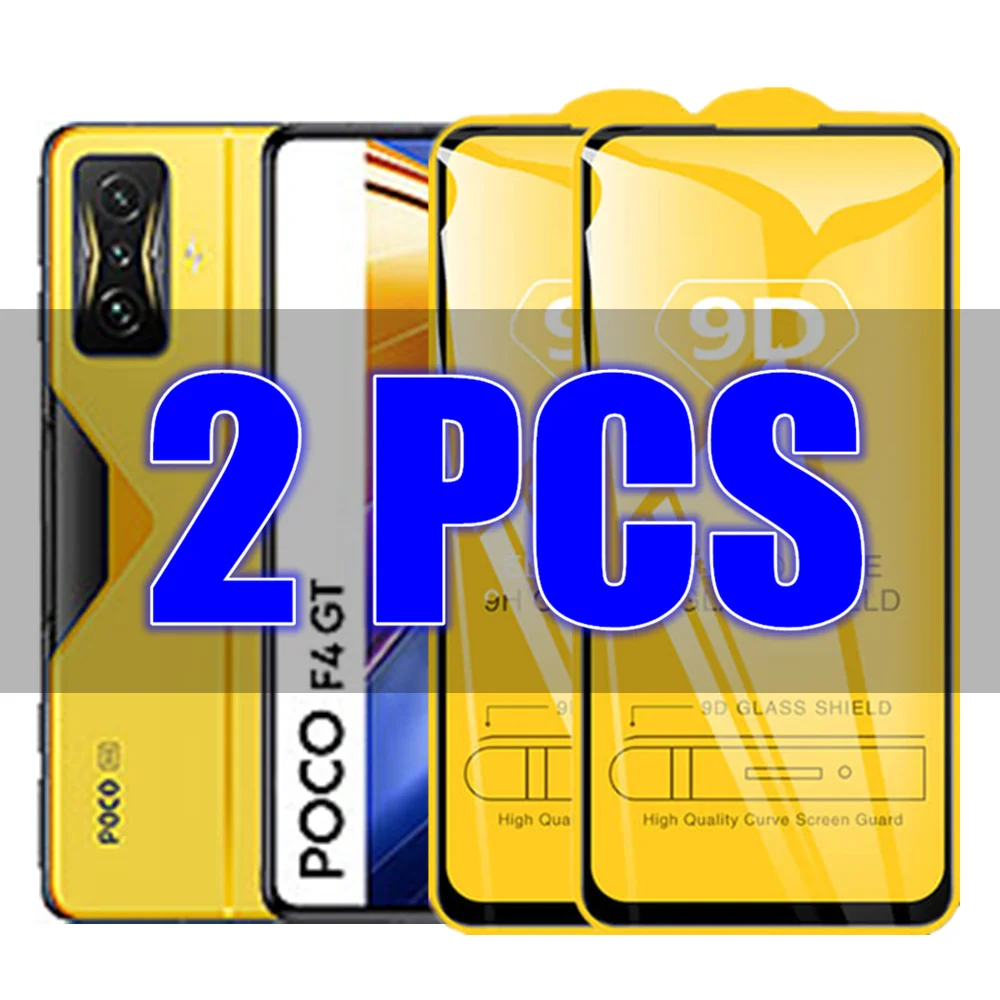 

2Pcs 9D Glass For Xiaomi Poco F4 GT Protective Glass For Poco Poko Pocco Little F4GT F 4 GT 4GT F4 GT 5G Global Screen Protector