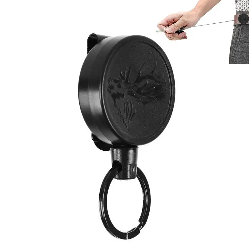 

Выдвижной металлический брелок для ключей с карабином для медсестер