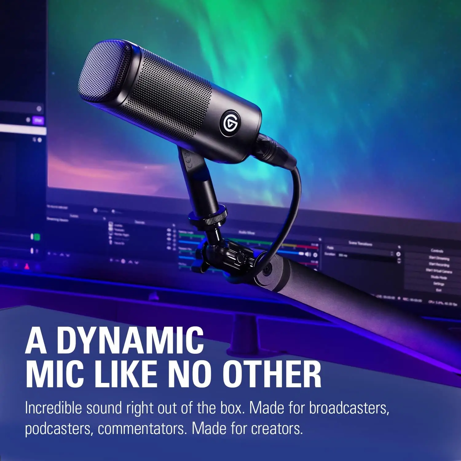 Elgato Wave DX - Dynamic XLR Microphone, Cardioid Pattern, Noise Rejection,  Speech optimised for Podcasting, for Mac, PC - AliExpress