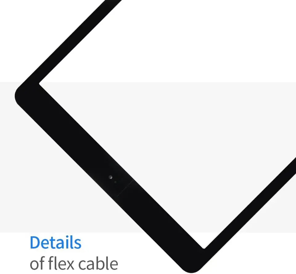 交換用タッチスクリーンパネル,iPad 7, 7th, 8, 8th,2020,a2270,a2428