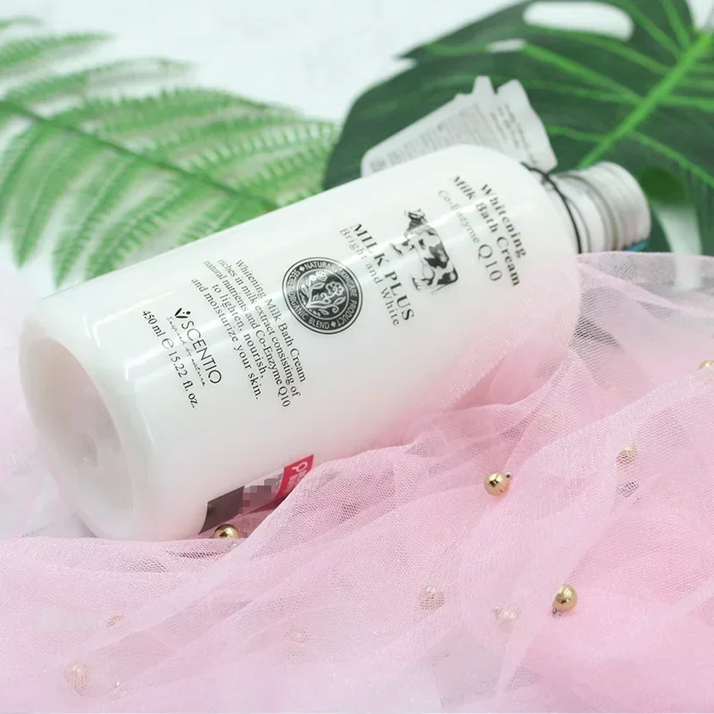 Beauty et Co-Enzyme Q10 Whitening Milk Bath Cream Scentio Milk Plus Body Wash 450ml Nourishing Smoothing Body Shower Gel