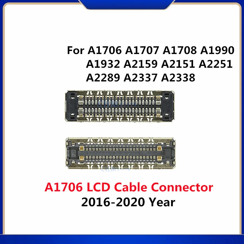 

New LCD Cable Connector to Motherboard Repair for Macbook Pro/Air Retina A2141 A2251 A2179 A1932 A1989 A1990 A1706 A1707 A1708