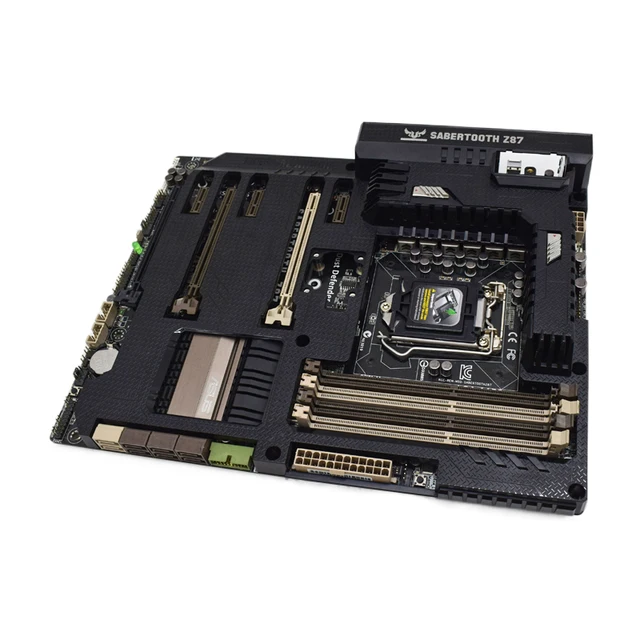 ASUS　SABERTOOTH Z87　LGA1150 Amazon.com: Asus Sabertooth Z87 LGA 1150 Motherboard : Electronics