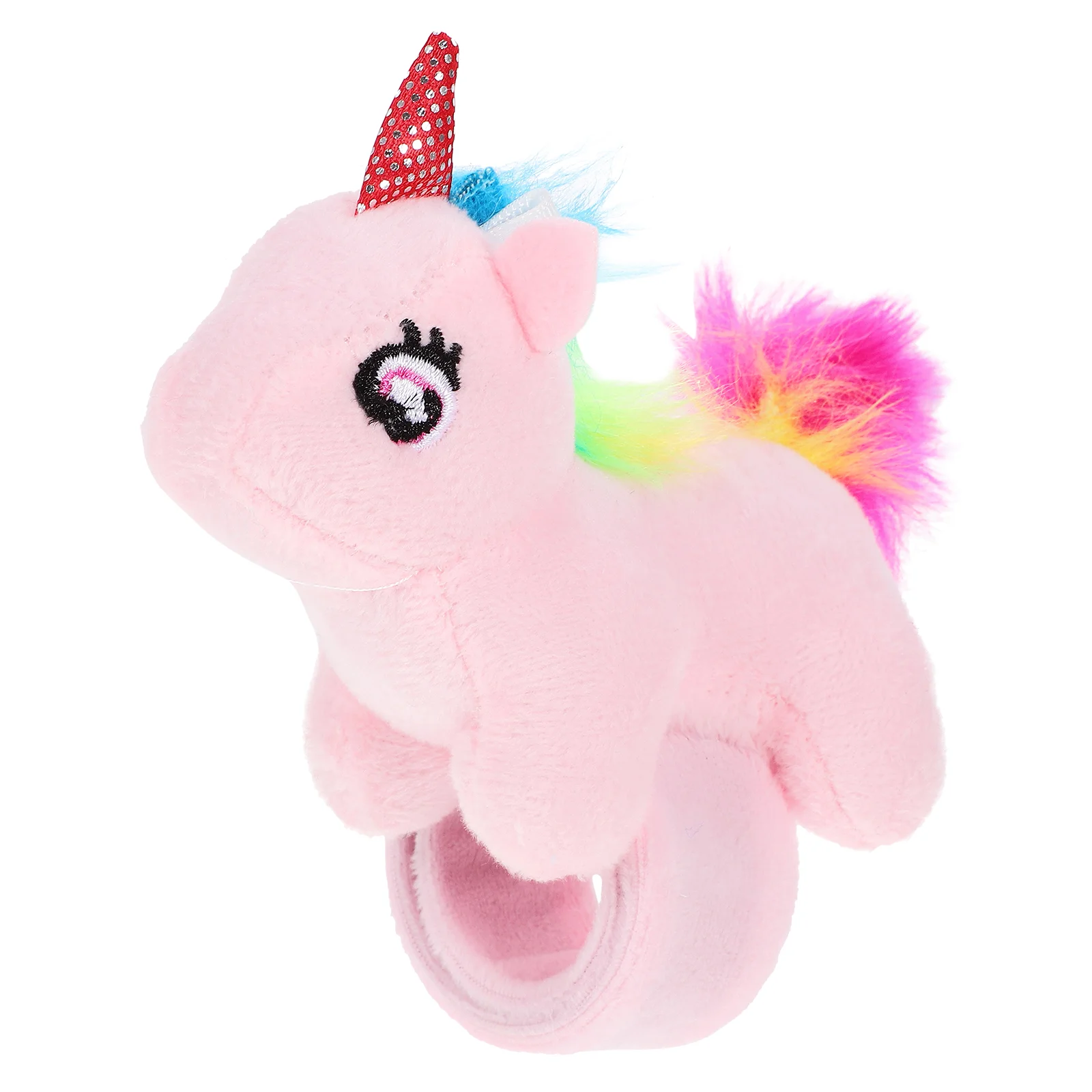 Animal Slap Bracelet Cartoon Slap Wrist Band Lovely Animal Slap Kids Party Gift Plush Embrace Flap Ring Bracelet