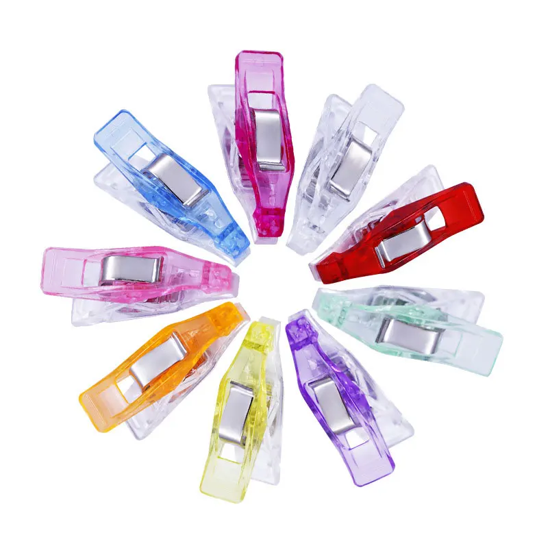 Plastic Sewing Clips Fabric Clips Quilting Multipurpose Craft for Sewing Craft DIY Accessories 30/50Pcs sewing clips,plastic clips