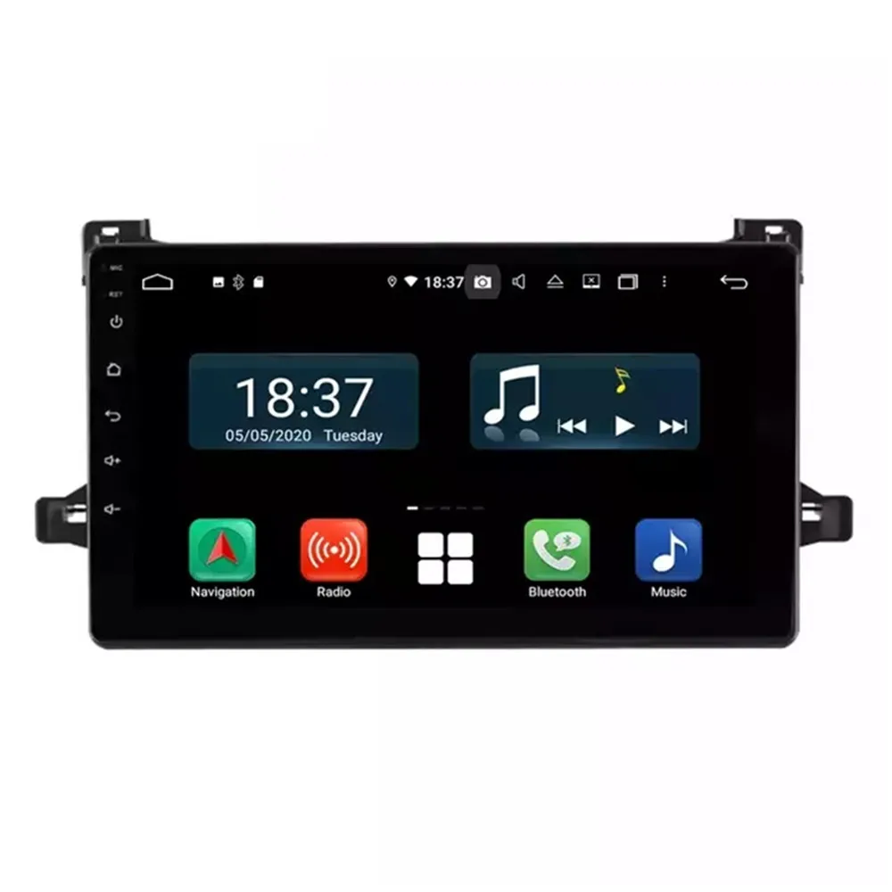 

9" 1 Din Android 11 Car Multimedia Player 4+64G PX5 For Toyota Prius XW50 2015-2021 Radio 8 Core Carplay Radio Stereo DSP