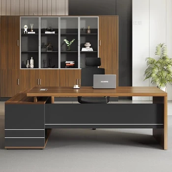 Scrivania da ufficio europea irregolare Lounge Estetica creativa Designer moderno Scaffali da scrivania sicuri Mesa Ordenador Mobili per la casa