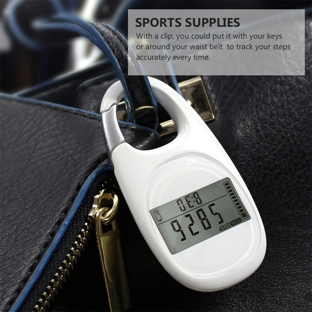 Portable Pedometer Fitness Tracker Clip For Climbing Running Step Counter Sports Accessories Health Monitor Tool Seniors Elderly