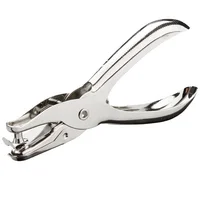 Handheld Single Hole Puncher 6mm Diameter Eye-Catching Manual Hole Punch for Students Thick Paper A4 Sheets Cards & DIY Projects 1