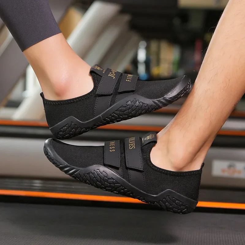 Indoor Fitness Squat Shoes Professional Deadlift Weightlifting Dumbbell Strength Training Shoes Anti-slip Breathable Gym