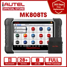 Autel MaxiCOM MK808TS OBD2 Bluetooth Scanner Car Tpms Diagnostic Tool Programing Automotive Diagnost Tools PK MK808 MP808