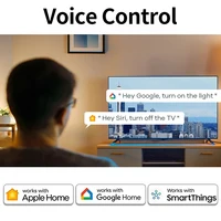 BORUIDAPLS Matter Smart Power Strip EU Plug Socket With SmartThings Apple HomeKit Siri Google Home Voice Remote Control 220V 16A - Image 4