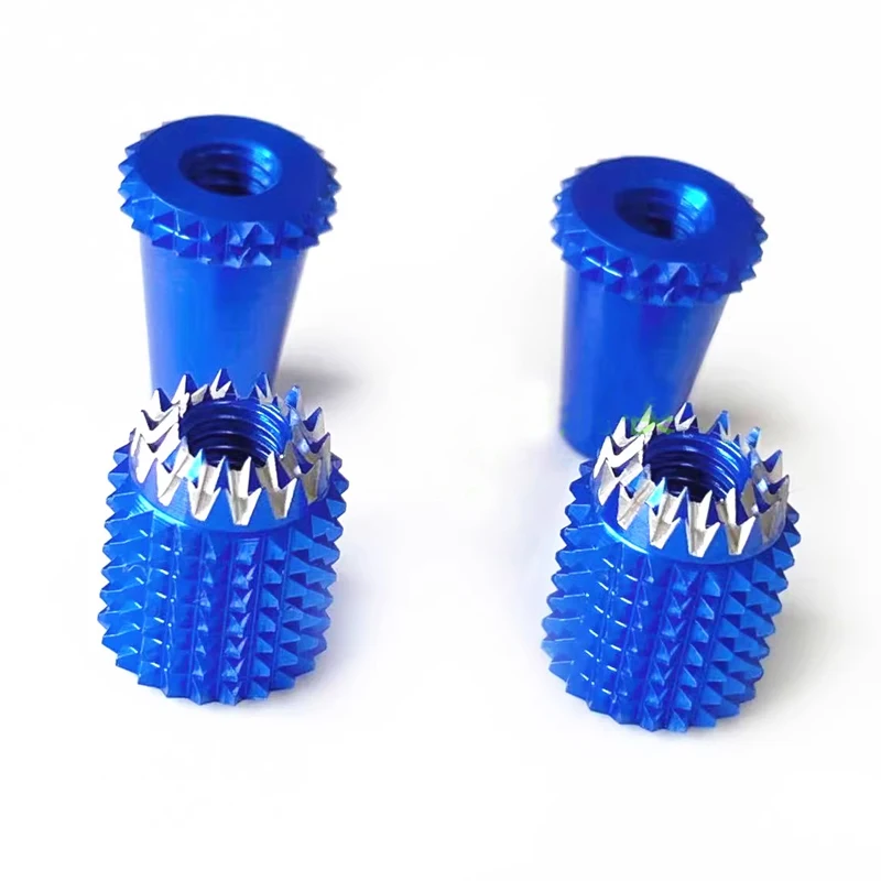 Bâtons de Cardan M3/M4 Noir Rouge pour Drone RC - Lot de 2