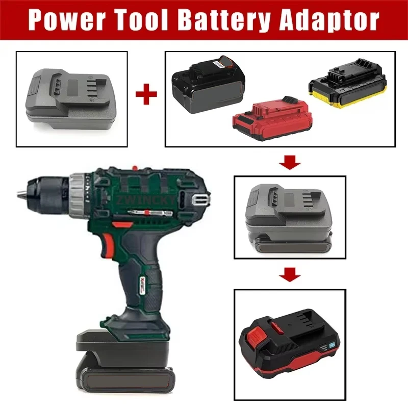 PER BATTERIA AGLI ioni di litio Makita 18 V per Worx WA 20 V adattatore