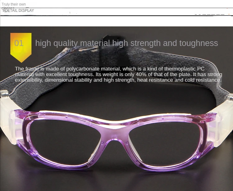 Lunettes De Protection Basket-Ball 2024 Anti-Collision Fitness Sport - Multicolore
