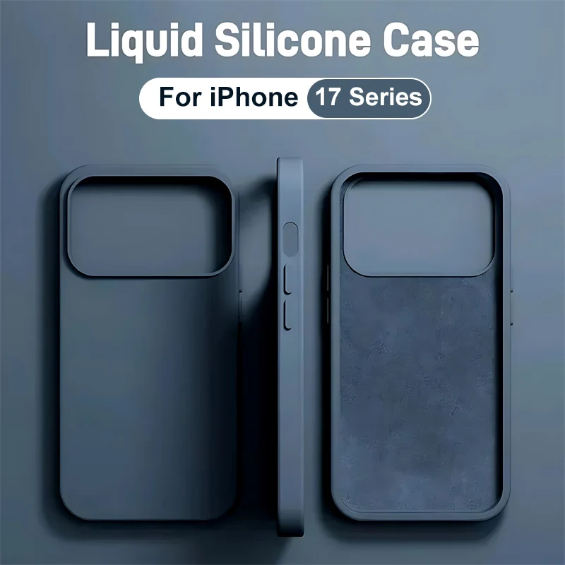 เคสซิลิโคนนิ่มกันกระแทก iPhone 11-17 Pro Max