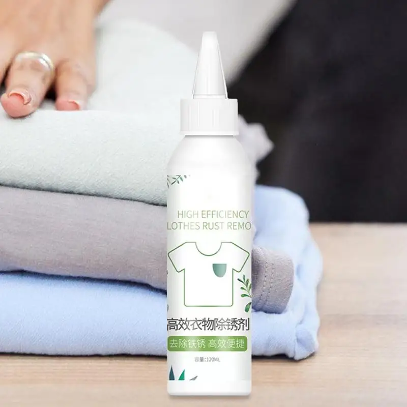 Fabric Rust Stain Remover Strength Laundry Stain Remover Rust & Perspiration Fabric For Clothing Multi-Fabric