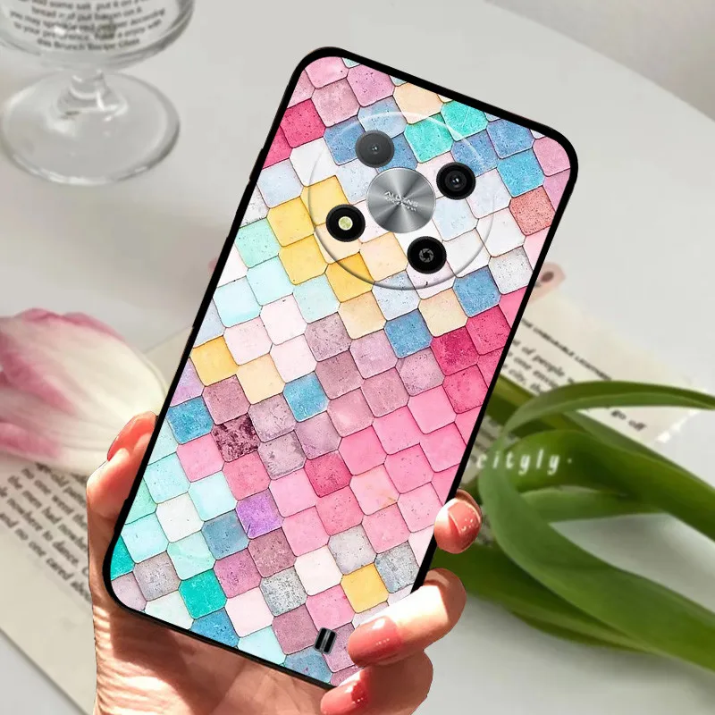 Shockproof Soft TPU Silicone Phone Case with Cartoon Design