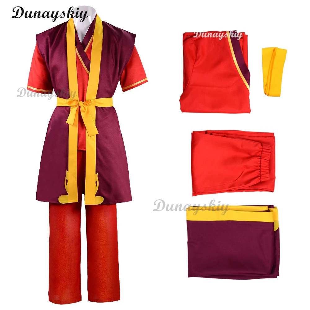 Avatar L'ultimo maestro d'aria Principe Zuko Principessa Azula Mai Costume Cosplay Anime Fire Nation Aang Korra Katara Vestiti Cosplay - immagine 6
