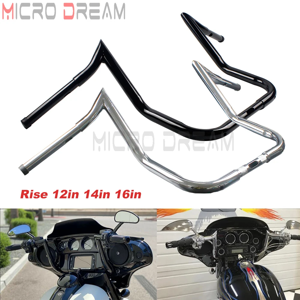 

Мотоциклетная вешалка на руль 12 дюймов 14 дюймов 16 дюймов для Harley Baggers Touring FLHT FLHTC CVO Обтекатели для крыльев летучая мышь