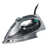 Professional Iron, Stainless Steel Soleplate, Auto Shutoff, Anti-Drip, 14980 Steam Iron for Clothes 1