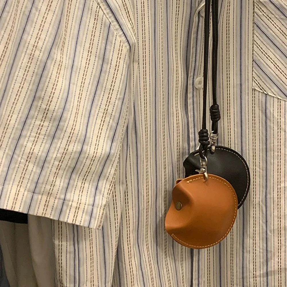 Earbuds Storage Bag Hanging Neck Pouch
