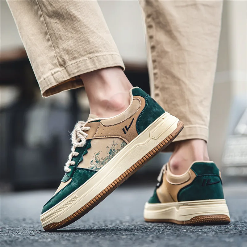 Original Brand Men's Tennis Shoes Fashion Casual Men Luxury Designer Shoes Gym Footwear Platform Cozy Skate