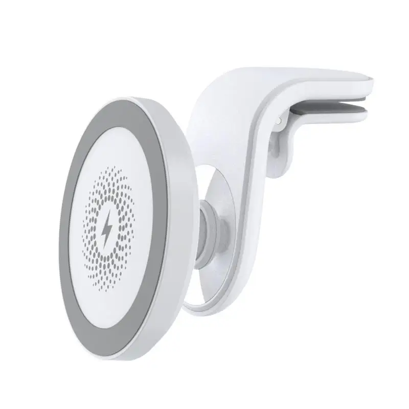 

Car Charger Phone Mount Fast Charging Auto Clamping Car Charger Phone Mount Magnetic Dashboard Air Vent Phone Holder For IOS