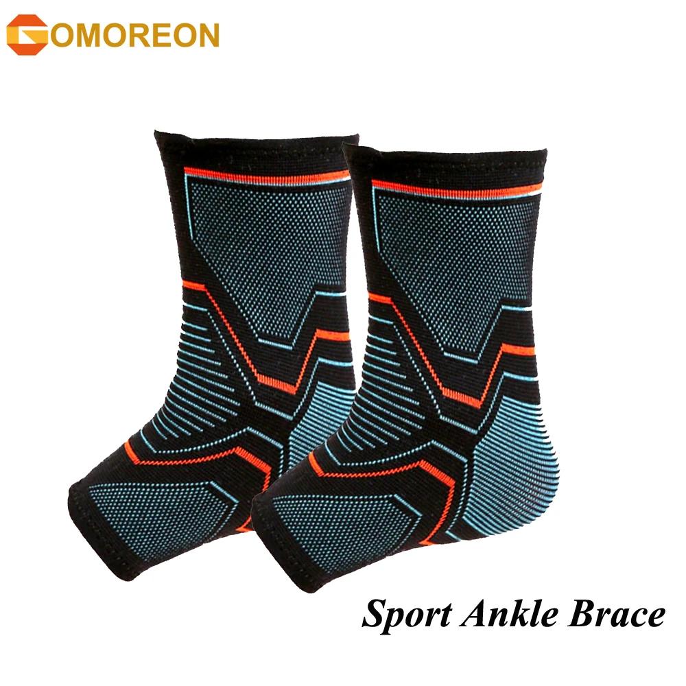 Sport Ankle Fixing Supporter Ankle Brace Compression Support Sleeve Elastic Bandage Foot Cuffs Sports Running Socks 2Pcs fitness ankle straps,ankle straps,ankle support,ankle wrist cuffs,ankle support brace
