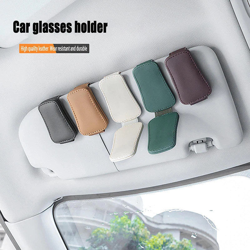 

Универсальный автомобильный козырек от солнца, футляр для очков, держатель для карт, билетов, стойка, аксессуары для очков