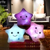 20cm Kawaii Luminous Star Pillow Plush Toy Soft Glowing Colorful Stars Cushion Led Light Toys Creative Gift Home Decor 2