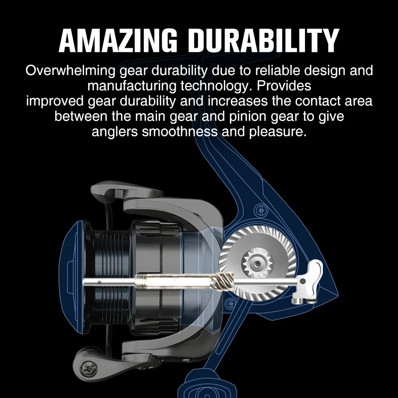 Ultralight Carbon Spinning Reel 4