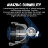 TSURINOYA Ultralight Carbon Spinning Fishing Reel LANIUS 800 1000 1500S 149g Shallow Spool Light Game Reel Stand Trout Wheel 4