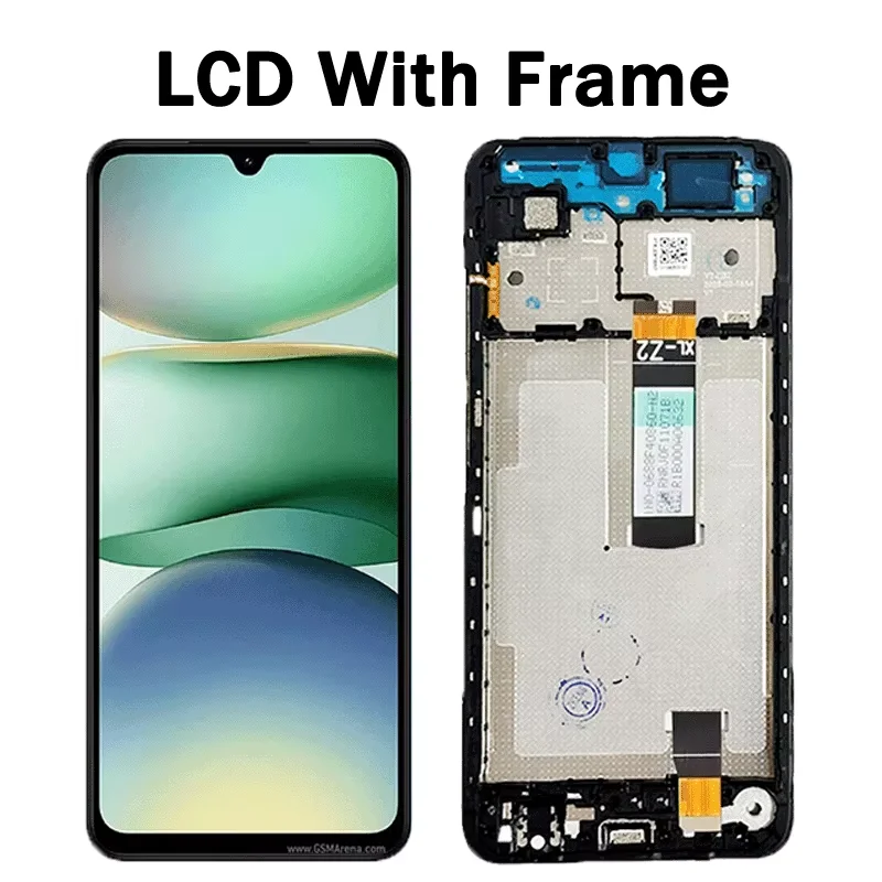 Kit Schermo LCD Completo Per Xiaomi Redmi A5 4G E POCO C71, 6.88 Pollici, HD, Sensibile, Sostituzione Fai-da-te, Con Strumenti, Nero
