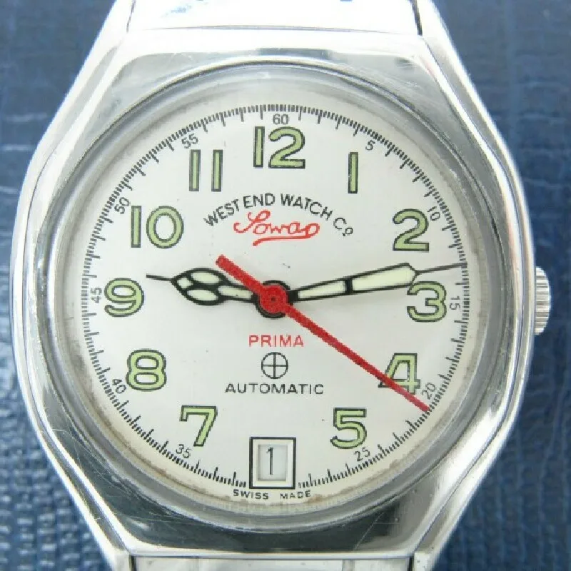 Westend "Calendario Delle Sei" Orologio Militare Svizzero Automatico Del Medio Oriente Eta 2872