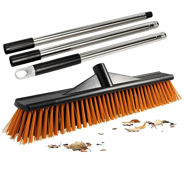 Hard Bristle Broom Scrubbing Floor Broom Shower Cleaning Brush