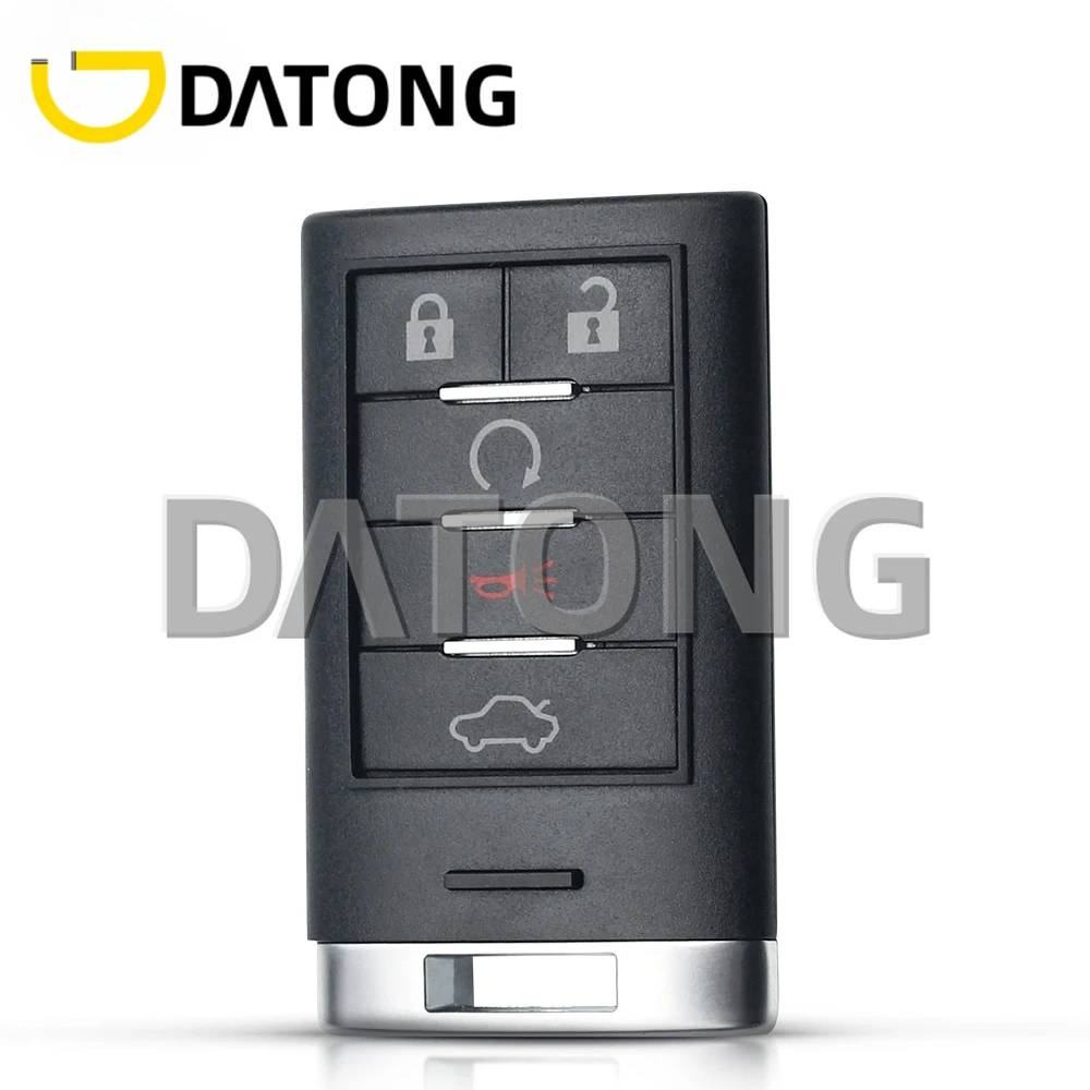 

Datong Replacement Remote Car Key Shell 4 5 6 Buttons Case For Cadillac DTS STS SRX CTS Escalade ESV EXT Fob OUC6000066
