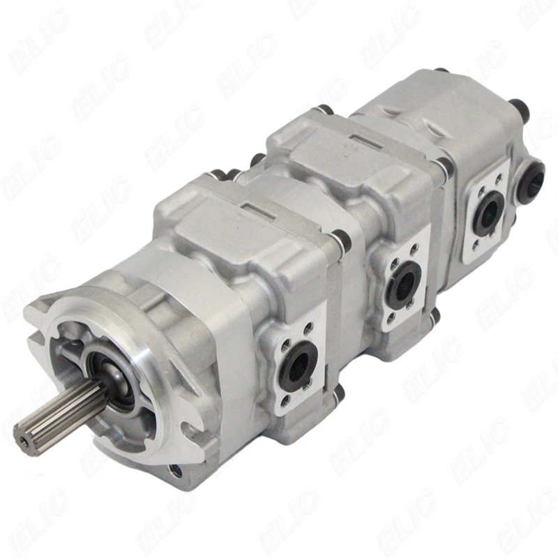 

WA200-5 roader pump oil gear pump 705-56-26081 hydraulic fouth-unit pilot pump 705-56-26080