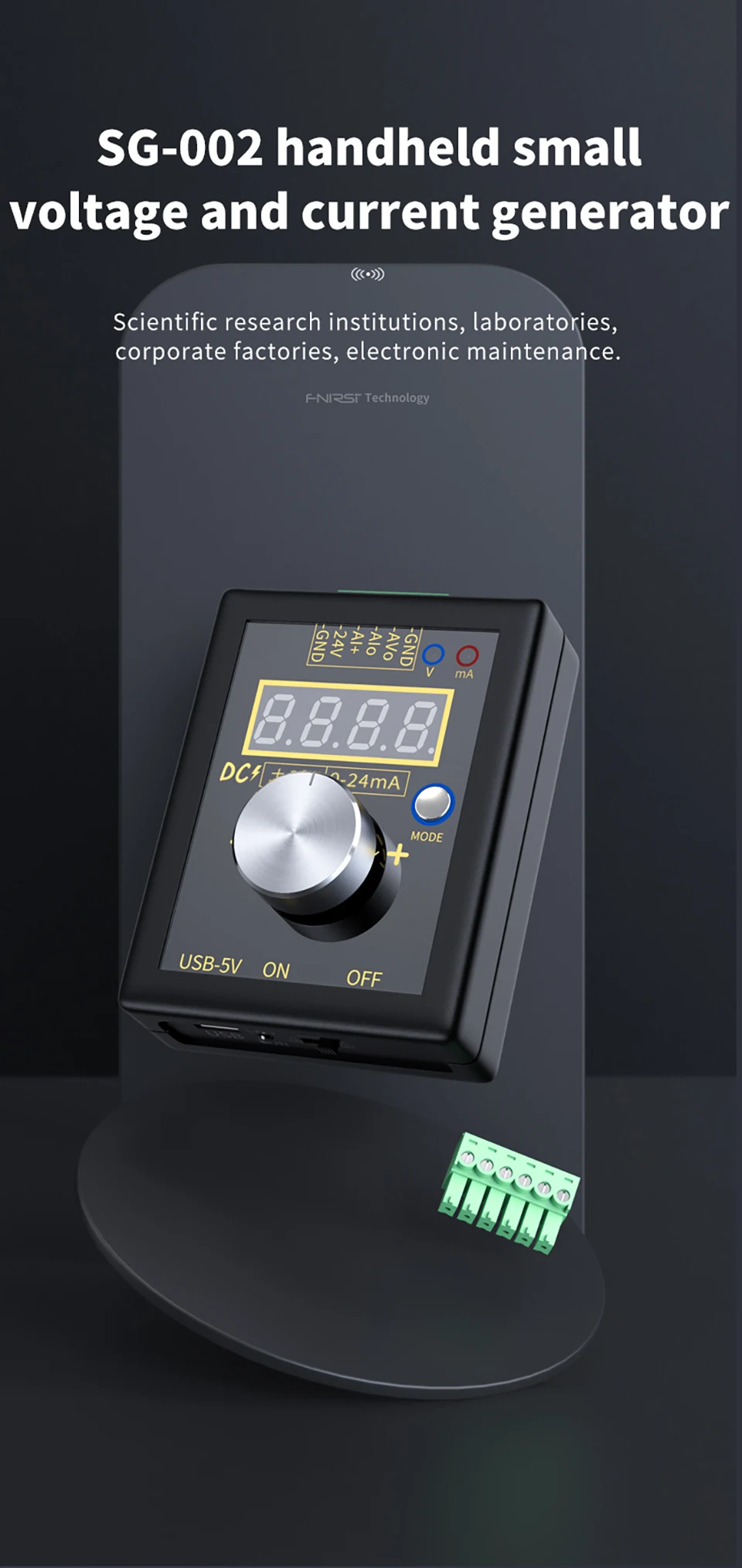 Fasizi Generatore Segnale Digitale 0-22mA 0-10V - Strumento Professionale Per Misure Elettriche - Foto 8