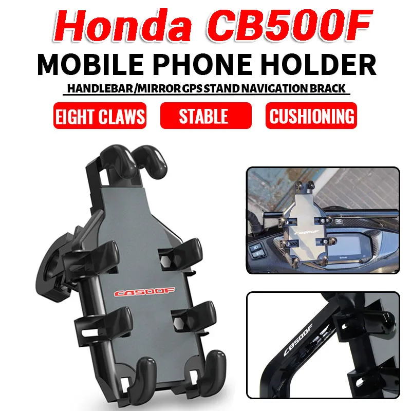 

For Honda CB500F CB 500F CB500 F Accessories Motorcycle Handlebar Mobile Phone Holder GPS Stand Bracket