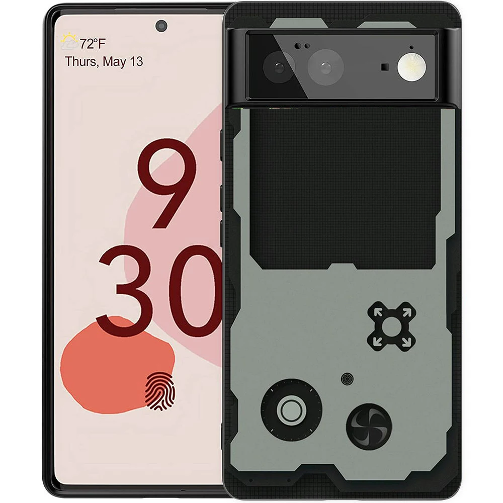 Circuit Board Design Shockproof Silicone Phone Case Cover