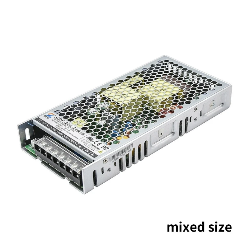 3D 프린터 액세서리  전원 공급 장치 보드, CDP-250-24 및 50, 110V, 240V, 이중 출력, 신뢰성 있고 효율적