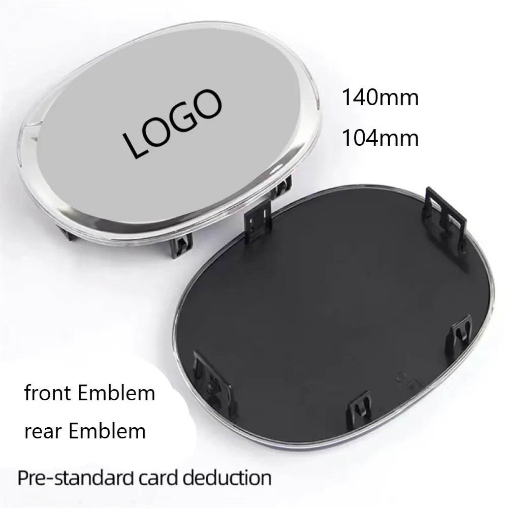 

104mm 140mm Car Emblem Front Grille Emblem and Rear Trunk Badge for Mazda 3 5 6 Rui wing logo Emblem Sticker Accessories