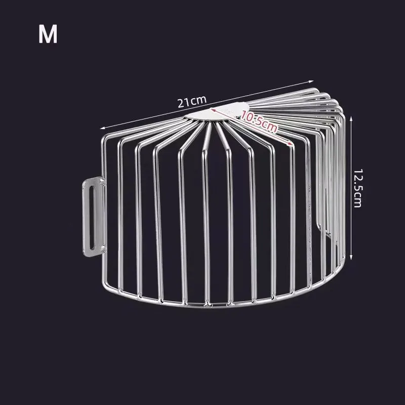 Stainless Steel Side Drain Cover Corner Drainage Grille Filter Screen Anti blocking Anti Mouse Rooftop Balcony Floor Drain Cover