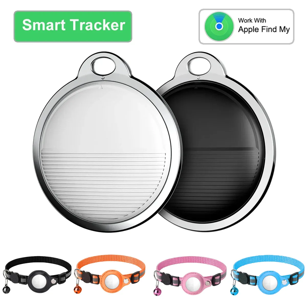 Mini Gps Tracker for Ios System Find My App Airtag Smart Bluetooth Locator Child Finder Bag Anti-Loss Pet Collar with Tracker 6