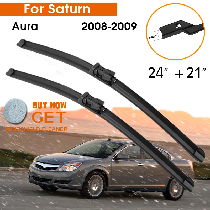 Car Wiper Blade For Saturn Aura 2008 2009 Windshield Rubber Silicon